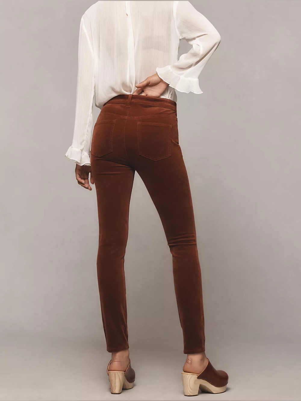 Pilcro Corduroy High-Rise Skinny Jeans - Picture 4 of 5